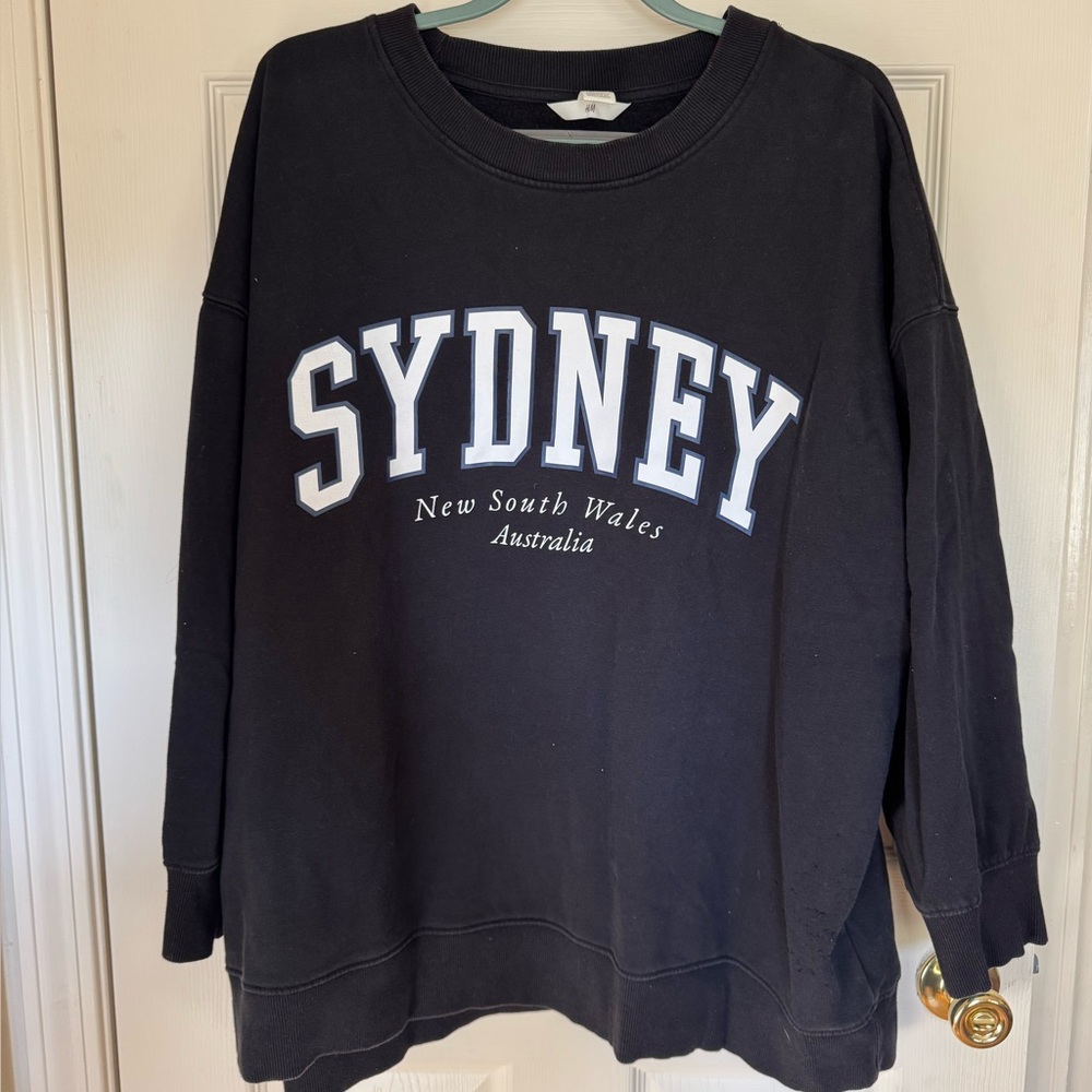 H&M Black Sydney Sweatshirt